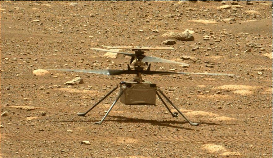 NASA's Ingenuity Mars Helicopter Enters New Phase of Flight - Sky ...