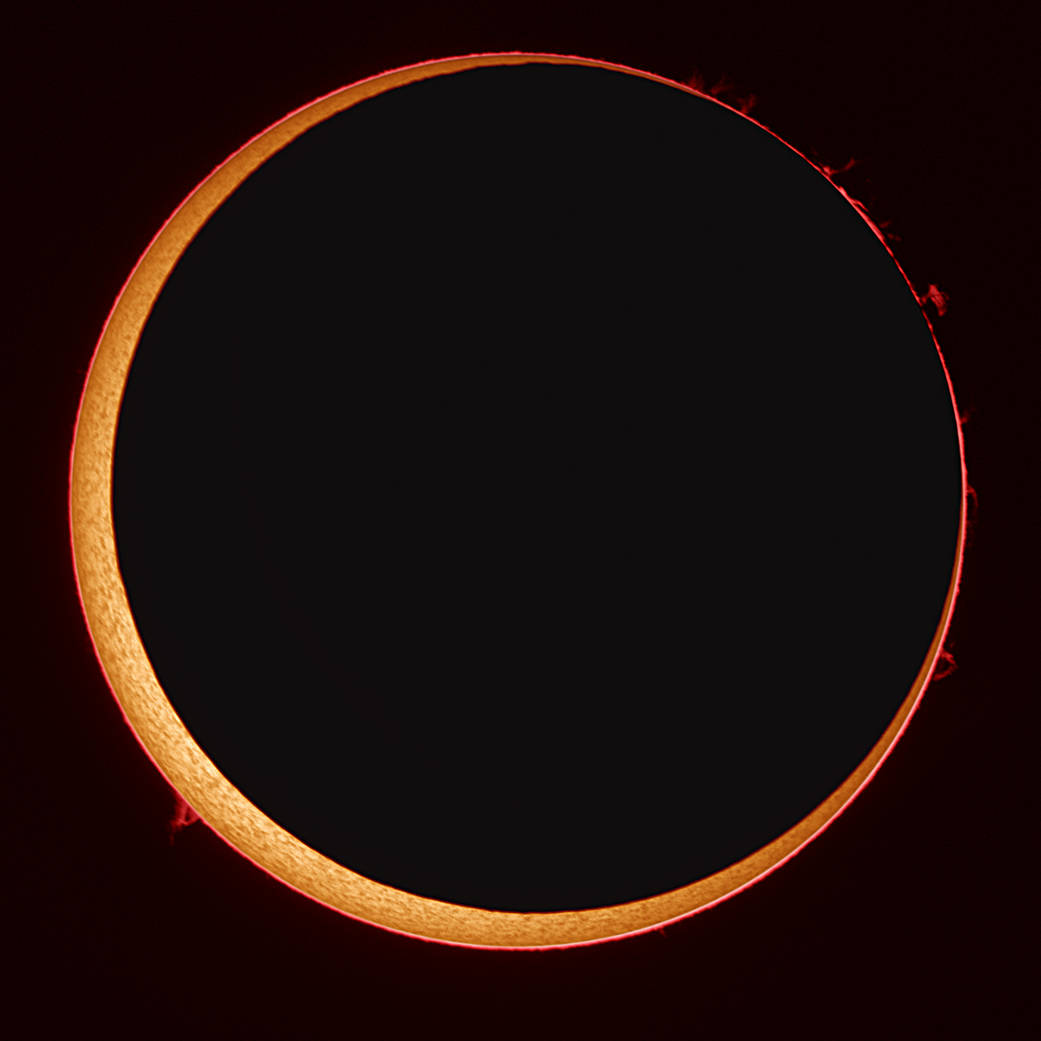 Annular eclipse in 2014