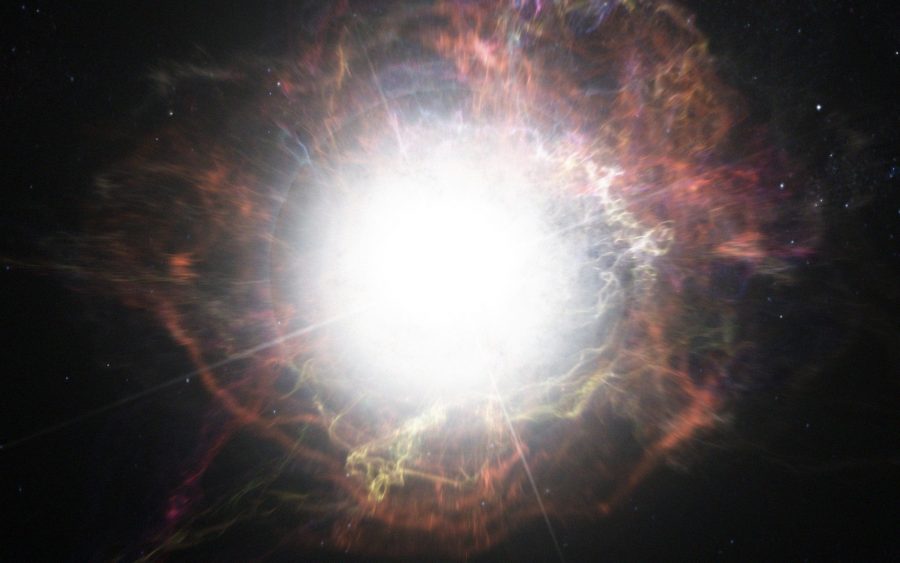 Artist's impression of a supernova