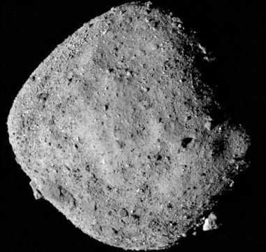 Mosaic image of Bennu