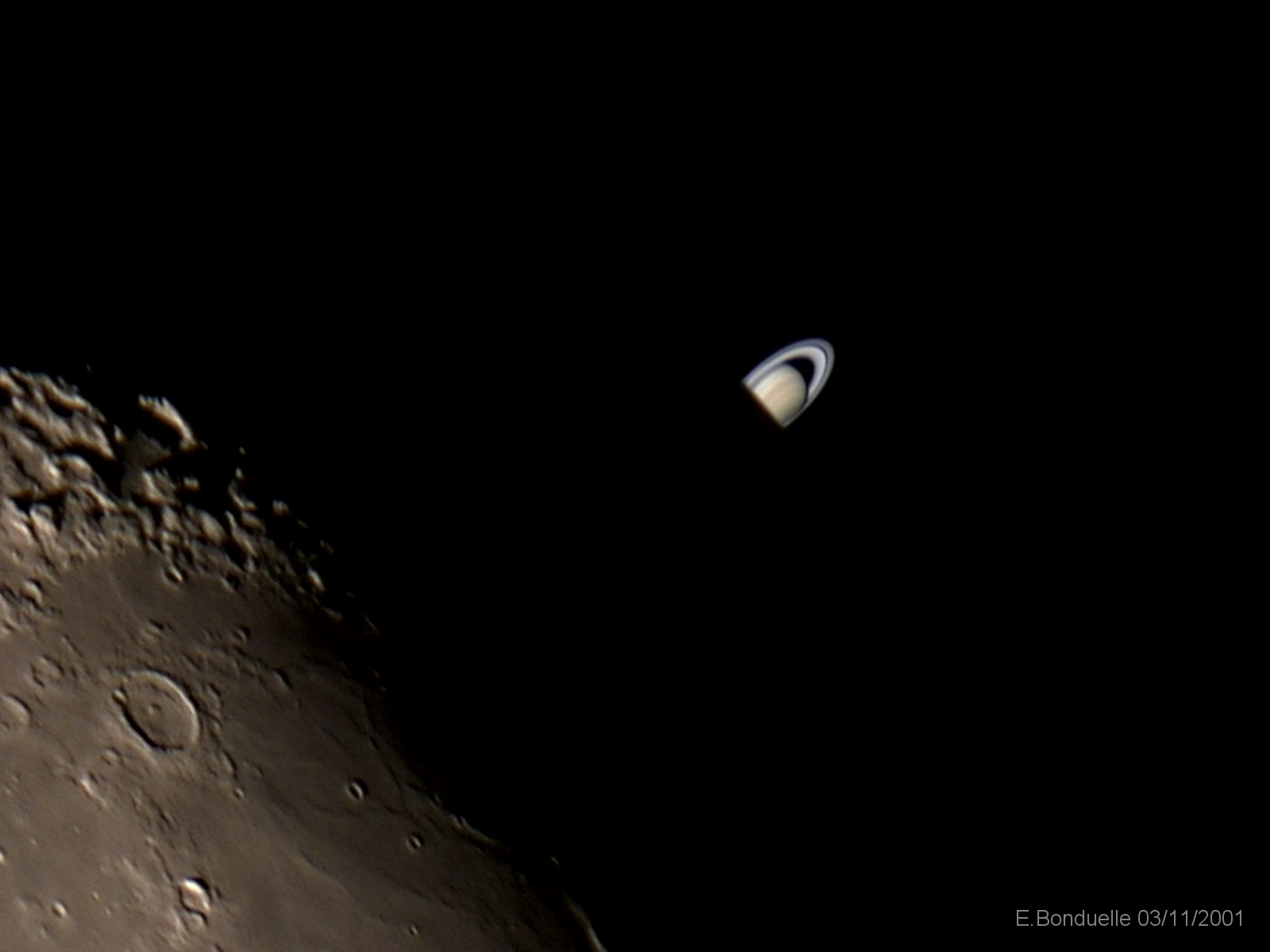 Сатурн в телескоп 400 мм