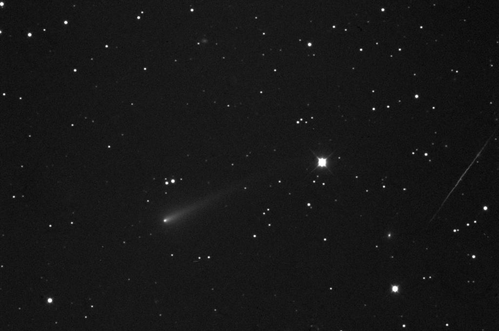 Comet Ison & a Meteor | Mike Holloway - Sky & Telescope - Sky & Telescope