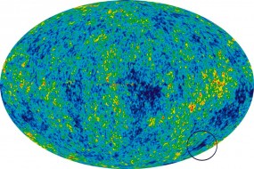 Location of the Cold Spot on map of the CMB.WMAP Science Team, NASA