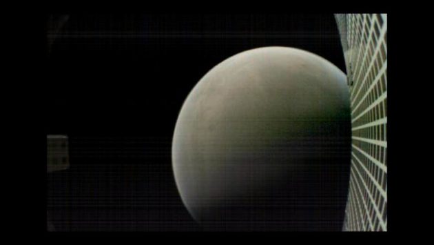 Picture of Mars from MarCO-B