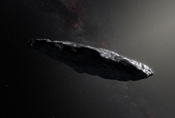 Portrayal of ‘Oumuamua (1I/2017 U1)