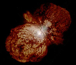 Eta Carinae inner nebula