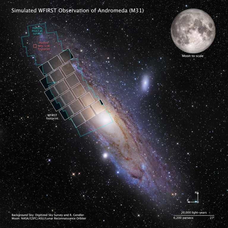 NASA Renames WFIRST The Nancy Grace Roman Space Telescope Sky
