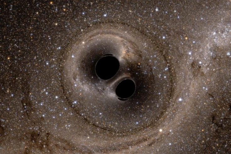 A black-hole binary