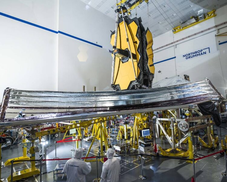 James Webb Space Telescope sunshield