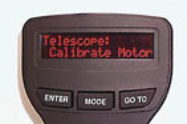 Autostar control: Calibrate Motors