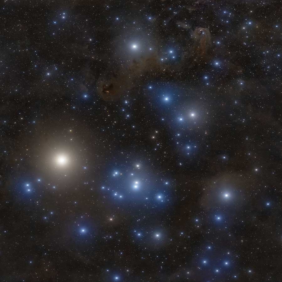 Hyades star cluster