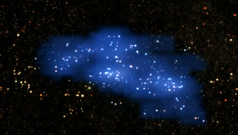 Visualization of proto-supercluster Hyperion