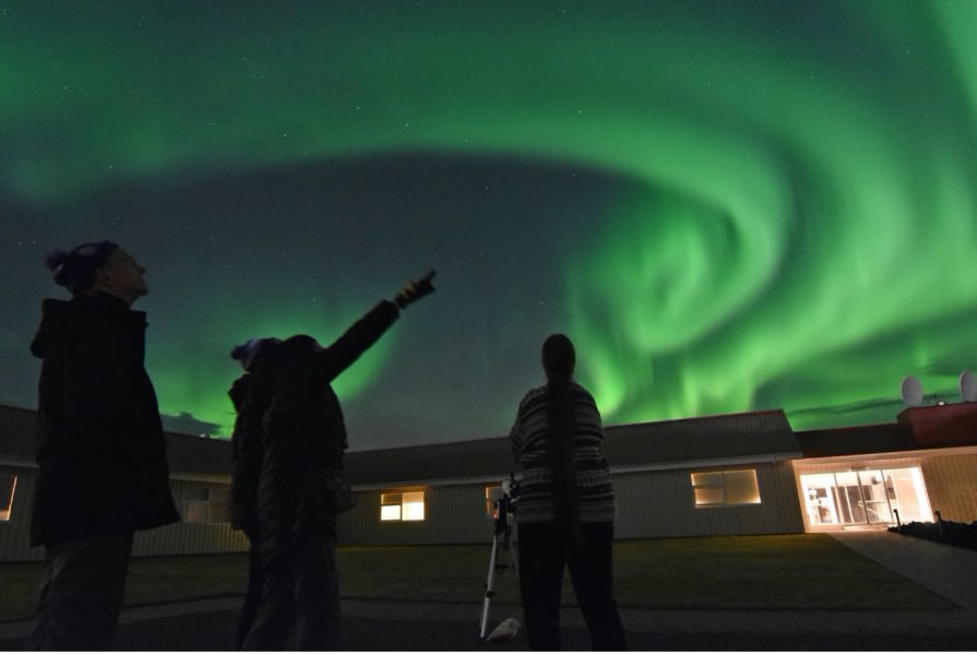 Auroras over Iceland