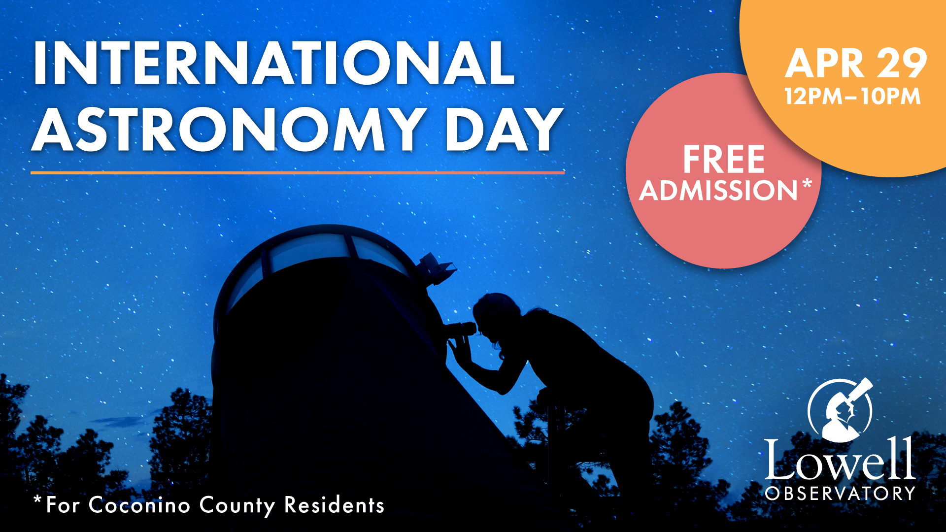 Free Community Day At Lowell Observatory National Astronomy Day Sky Telescope Sky