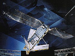 Iridium satellite up close
