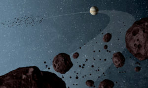 Illustration of Jupiter Trojans