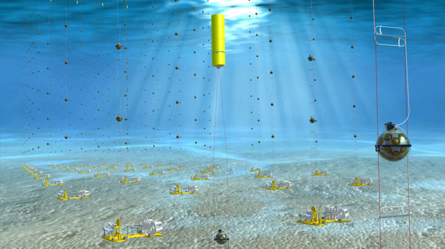 KM3NET neutrino detector