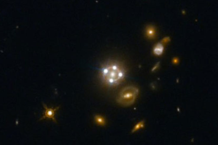 Gravitationally lensed quasar