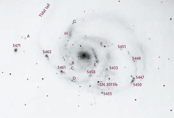 Messier 101, the Pinwheel Galaxy