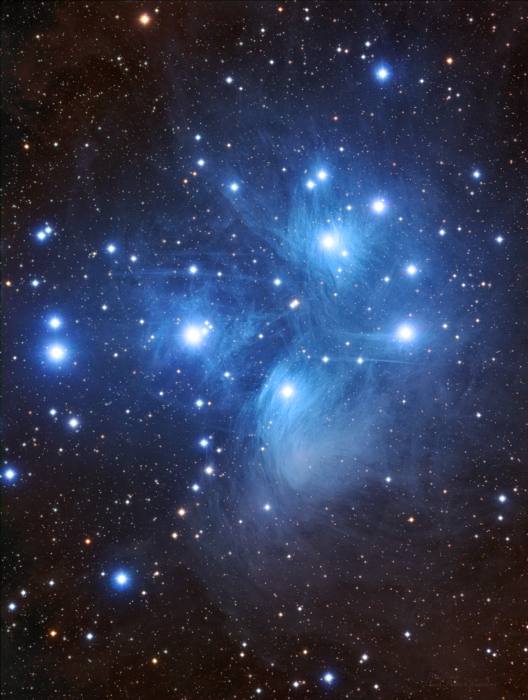 M45 - The Pleiades | Bob Franke - Sky & Telescope - Sky & Telescope