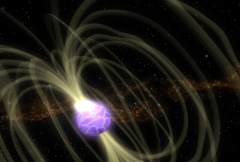 Magnetar illustration