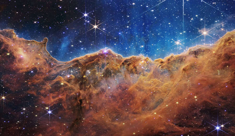 Cosmic Cliffs of Carina Nebula