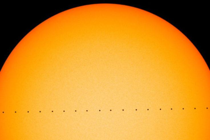 Transit of Mercury 2019 (composite)