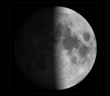 First-quarter Moon