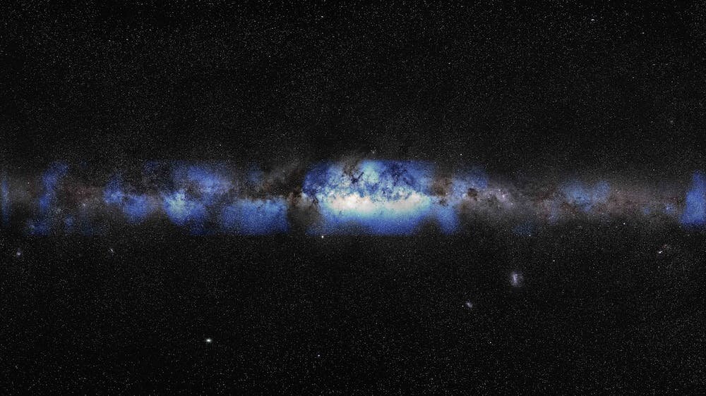 Neutrino picture of Milky Way