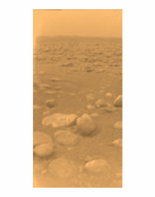 On the plains of Titan