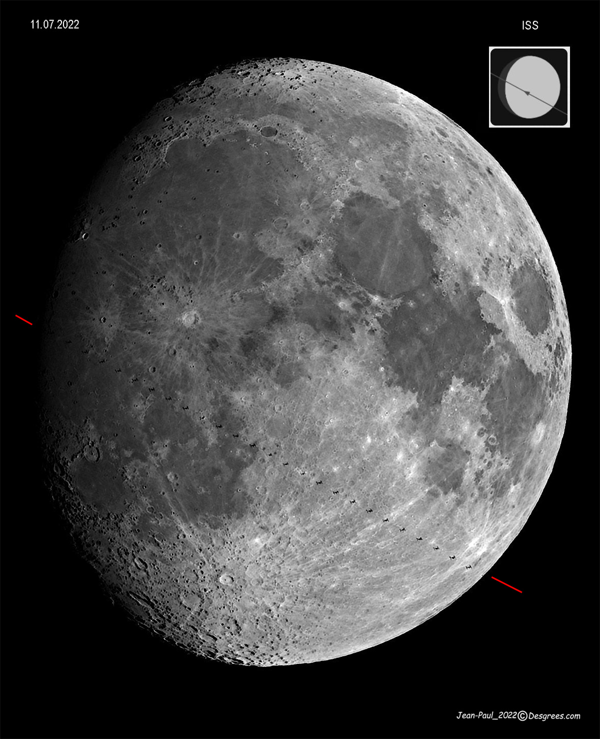Iss On Moon Sky And Telescope Sky And Telescope 4458