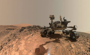 Picture of Curiosity on Mars