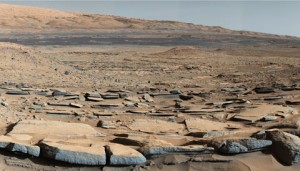 Gale Crater and slopes of Aeolis Mons