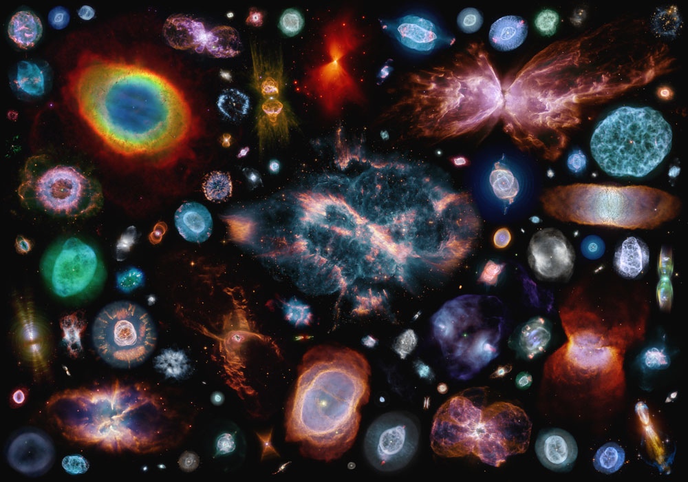 Planetary nebulae (mostly)