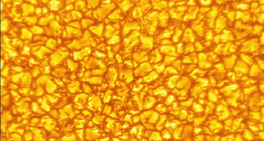 yellow and orange image in the shape of rocks or bubbles
