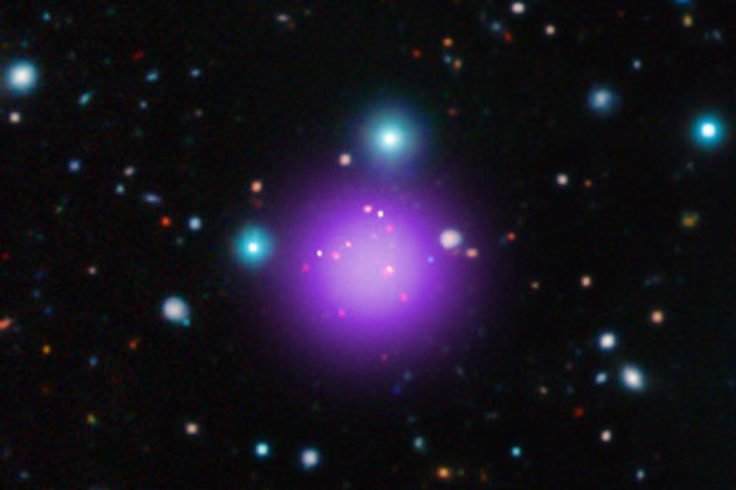 Galaxy cluster CL J1001+0220