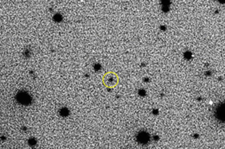 Discovery images of asteroid 2015 BZ509