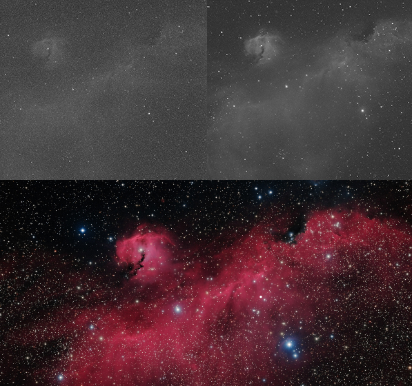 Cooled and uncooled comparison image