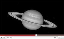 Saturn rotation video