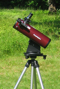 Orion SkyScanner on photo tripod