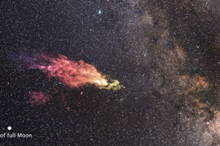 Smith Cloud and Milky Way