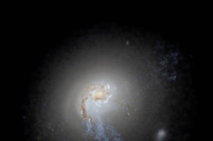 Star-forming outflow in a Milky Way-like galaxy
