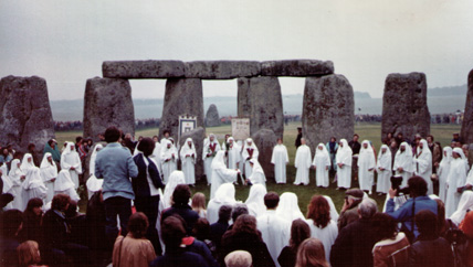 Stonehenge solstice in 1981