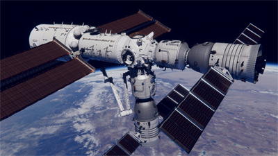 China's space station (art)