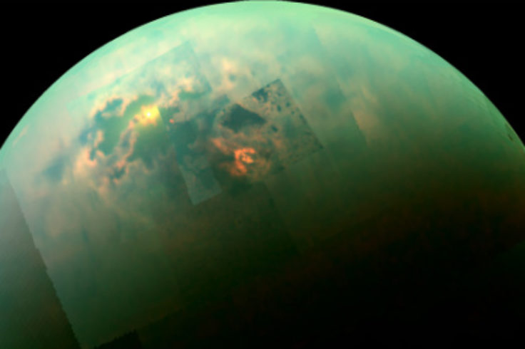 Infrared mosaic of Titan
