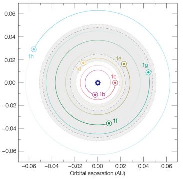 trappist-1 orbits