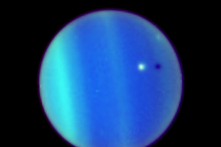Ariel transits Uranus
