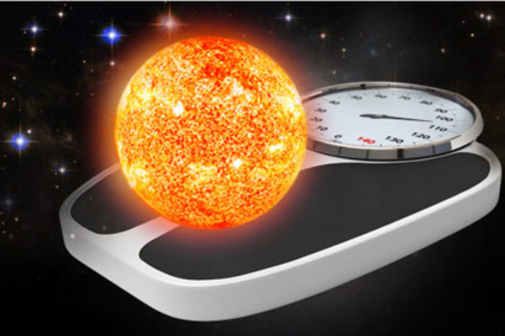 star on a scale