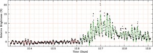 white dwarf pulses