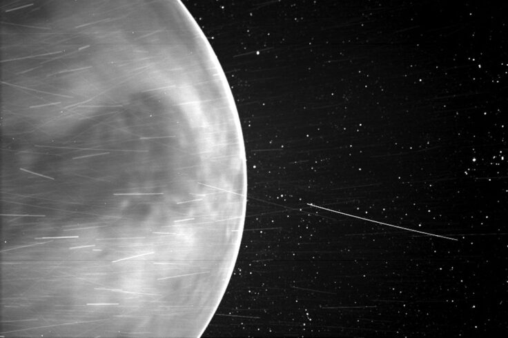 Venus, imaged by Parker Solar Probe